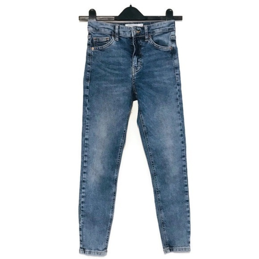 Topshop Jaime High Rise Skinny Jeans Women’s Size 24 Petite 00 Short
